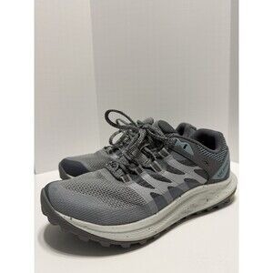 Merrell Antora 3 Trail Running Shoe Women's Size 6 Gray Blue J067566 Hiking